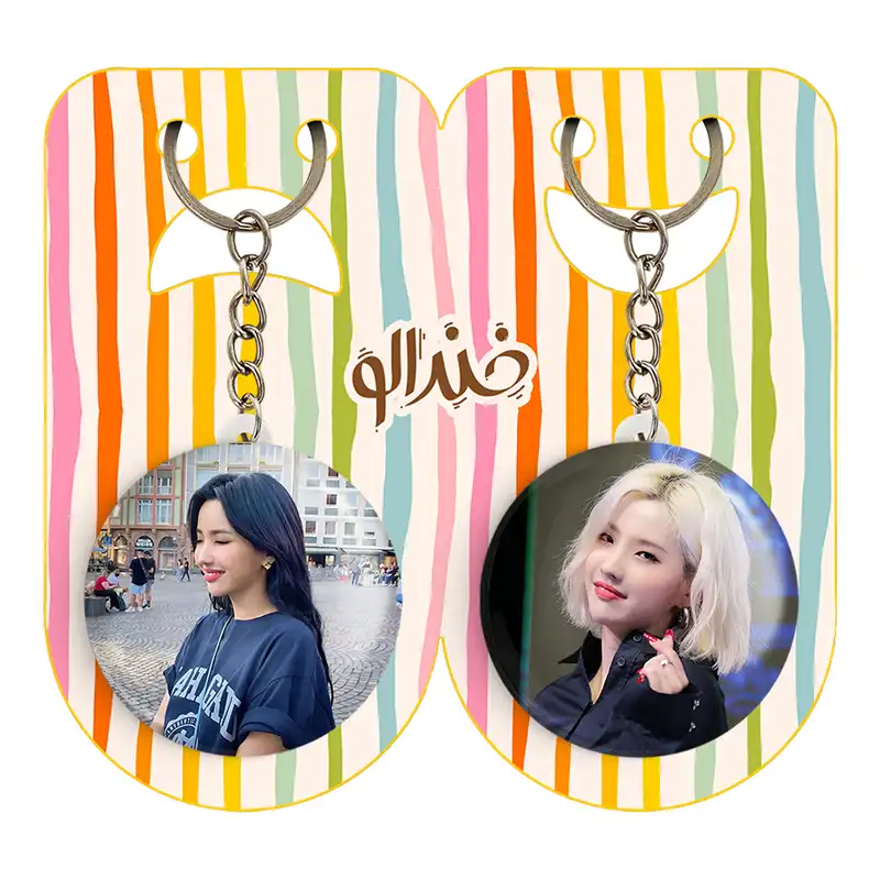 جاکلیدی خندالو مدل سویون گروه جی آیدل GIdle کد 1956819576 مجموعه 2 عددی