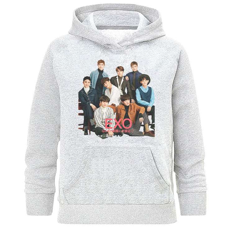 هودی زنانه طرح EXO مدل Z762