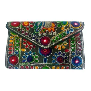 کیف دستی  زنانه مدل سوزندوزی کد A-108