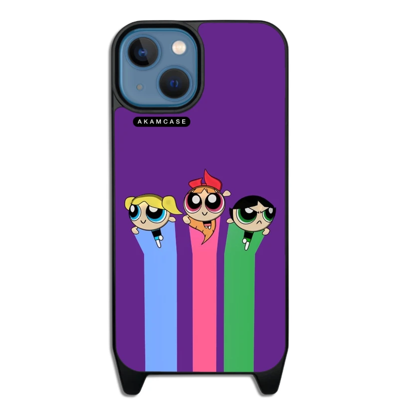 کاور آکام مدل AMCWLA15-POWERPUFF GIRLS13 مناسب برای گوشی موبایل اپل iPhone 15