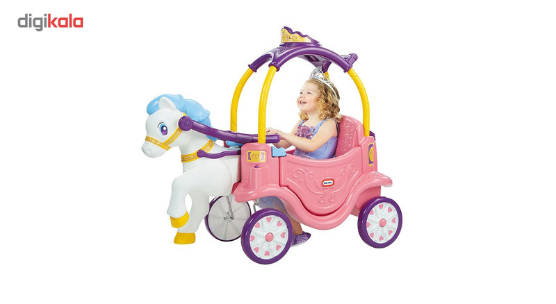 واکر لیتل تایکس مدل Princess Horse And Carriage