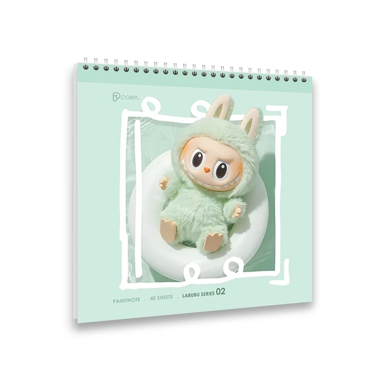 دفتر نقاشی 40 برگ پالت مدل لبوبو کد 02