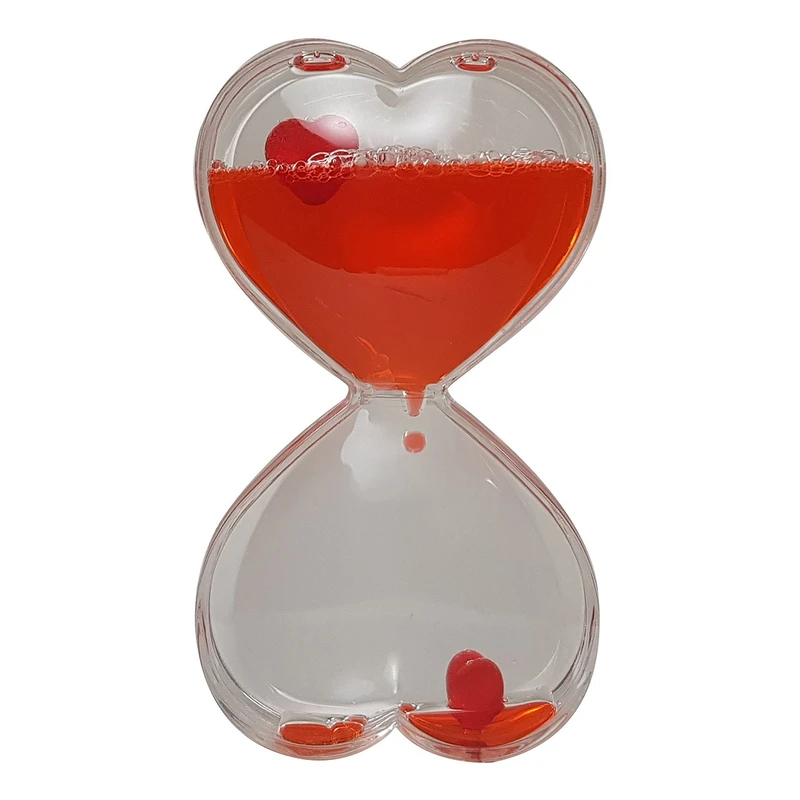 ساعت ژله ای دکوری مدل قلب