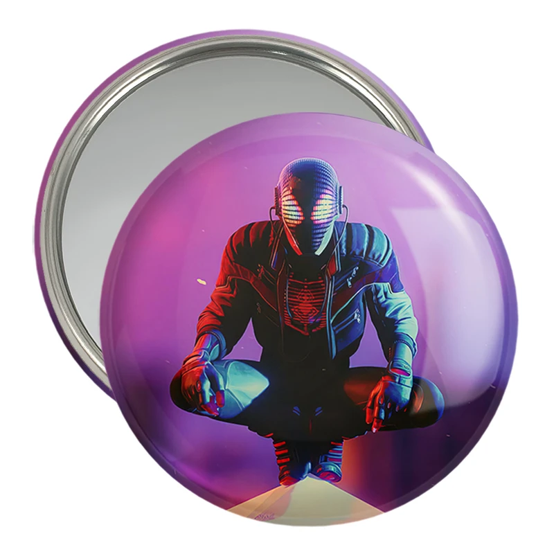 آینه جیبی خندالو مدل مایلز مورالز مردعنکبوتی کد 30833