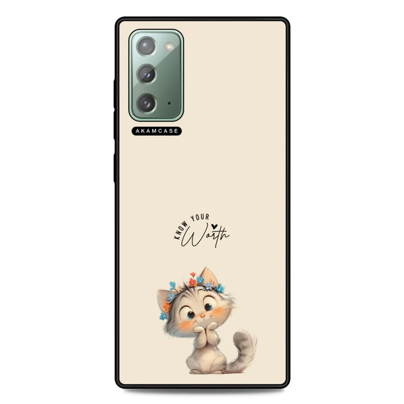 کاور آکام مدل AMC-WSGN20-ANIMALS QOUTES-7 مناسب برای گوشی موبایل سامسونگ Galaxy Note 20