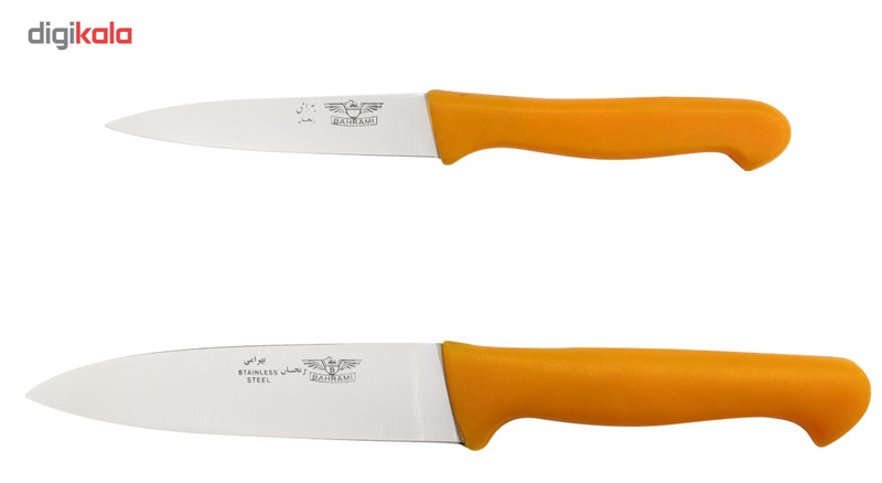 ست چاقوی آشپزخانه 2 پارچه زنجان مدل بهرامی