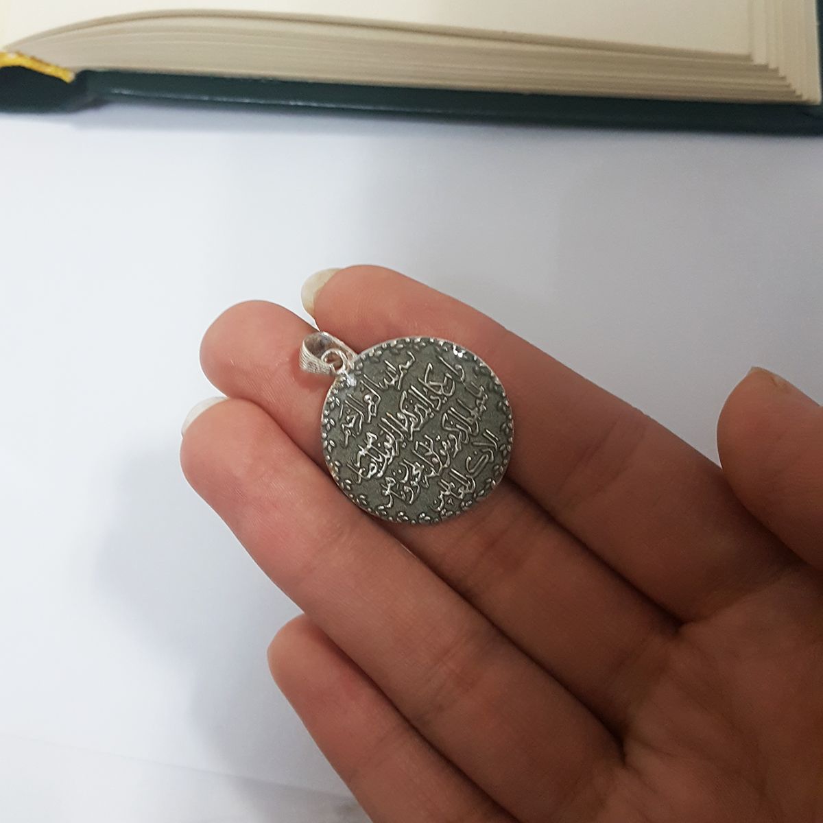 آویز گردنبند نقره سلین کالا مدل وان یکاد ce-138 -  - 3