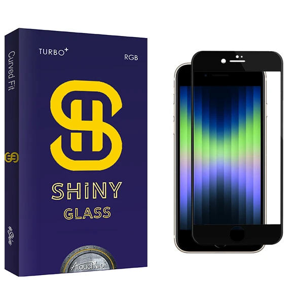 محافظ صفحه نمایش شیشه ای آتوچبو مدل Shiny Glass NEW مناسب برای گوشی موبایل اپل iPhone Se 2022