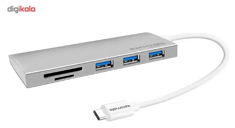 هاب USB Type-C پرومیت مدل SYNCHUB-C3