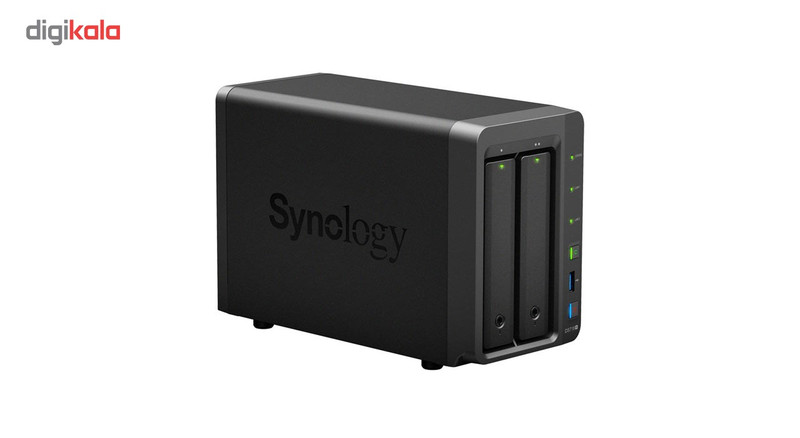 ذخیره ساز تحت شبکه 2Bay سینولوژی مدل دیسک استیشن DS718Plus