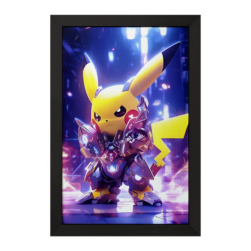 تابلو خندالو مدل انیمه پوکمون (pokemon) کد F6958