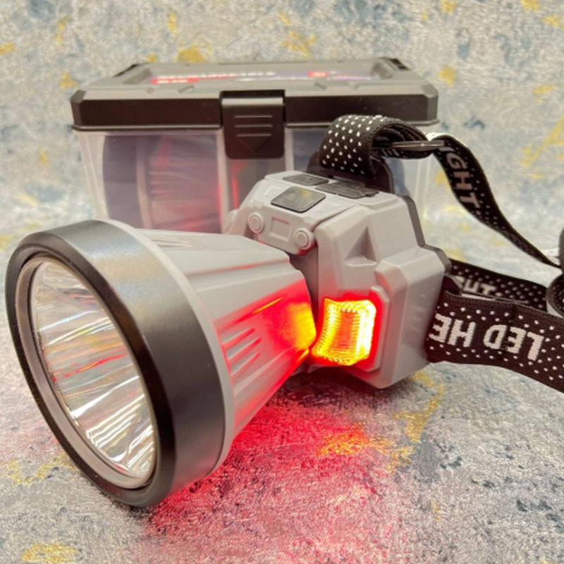 چراغ پیشانی اسمال سان مدل HX-916 با نور مهتابی