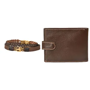 ست هدیه طرح تولد  آذر  کهن چرم  مدل m125- 9