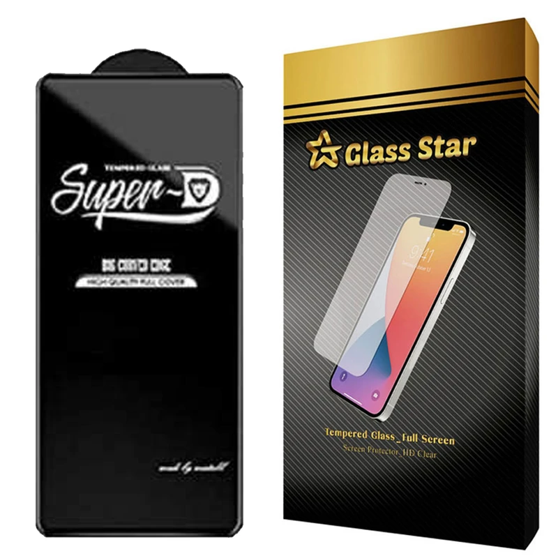 محافظ صفحه نمایش گلس استار مدلSUPER-D مناسب برای گوشی موبایل شیائومی Redmi Note 10 Pro Max
