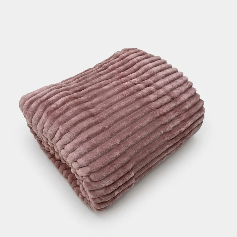 پتو مسافرتی مدل پلیسه دونفره سایز 200x220سانتی متر