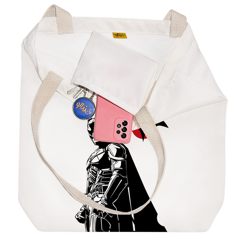 ساک خرید خندالو مدل بتمن BATMAN کد 2382