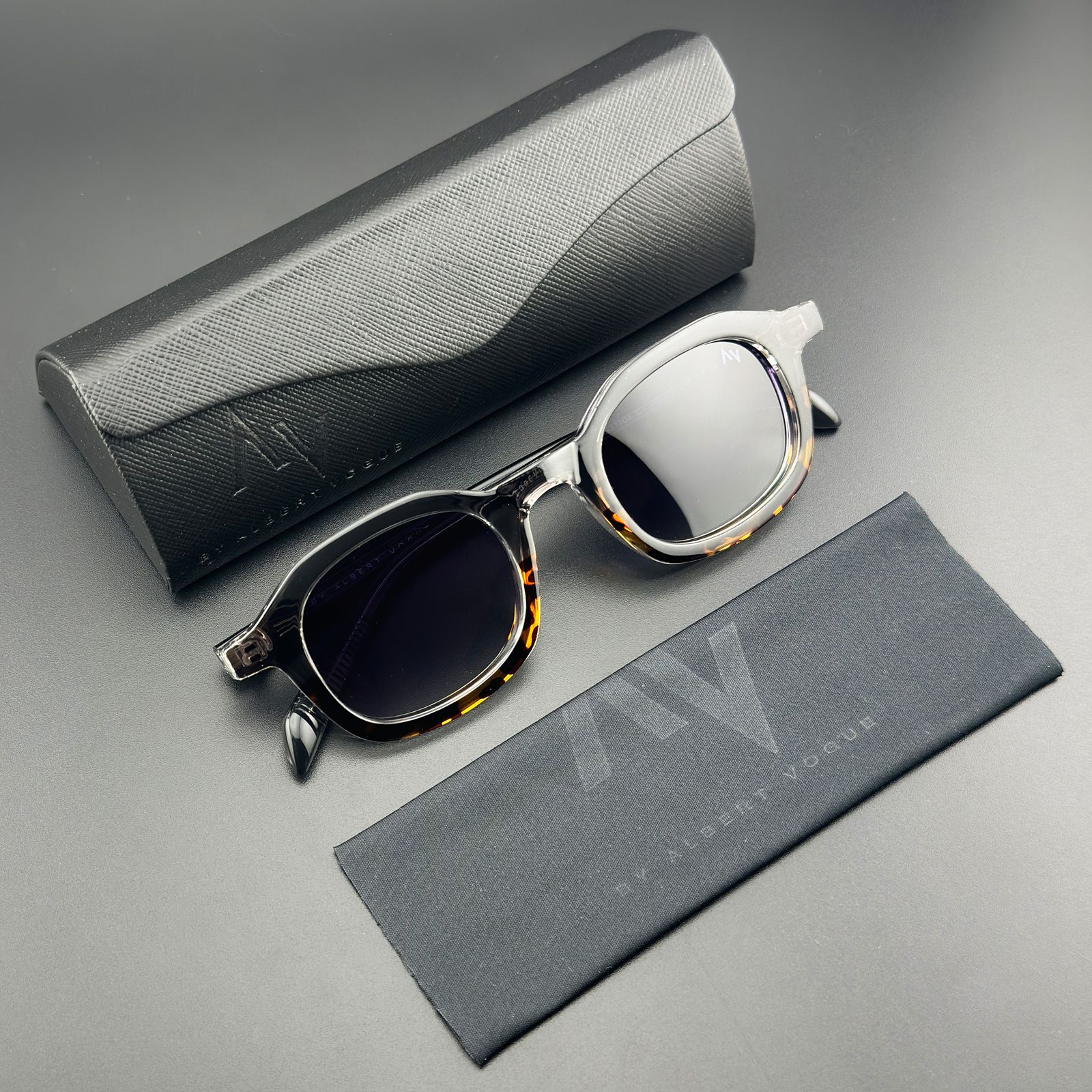 عینک آفتابی آلبرت وگ مدل S31104C4 Acetate Avantgarde Visionary -  - 12