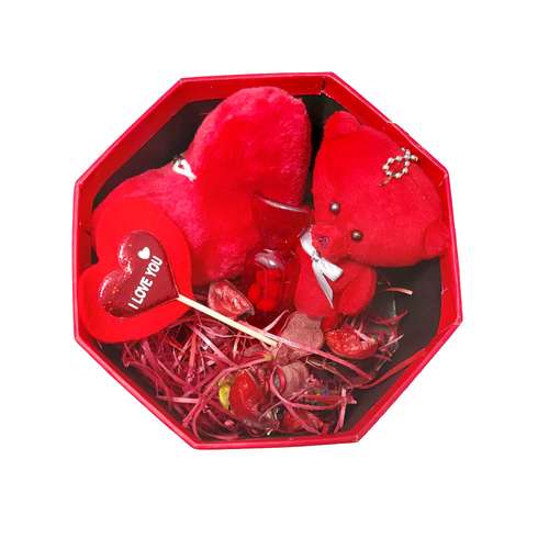 ست هدیه عروسک طرح خرسی کد 223