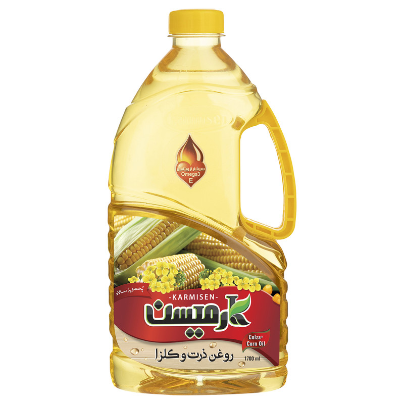 روغن ذرت کلزا بدون بو کارمیسن - 1.7 لیتر