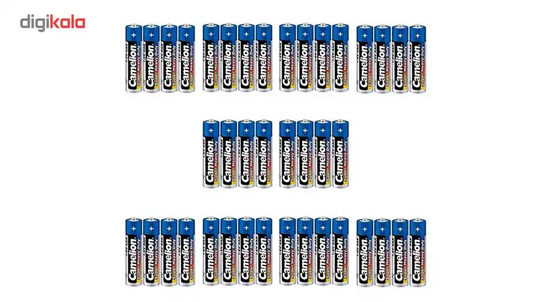 باتری نیم قلمی کملیون مدل Super Heavy Duty بسته 40 عددی