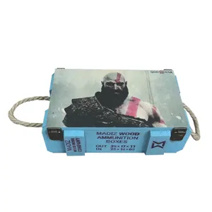 جعبه هدیه طرح GOD OF WAR مدل جعبه مهمات  کد 01