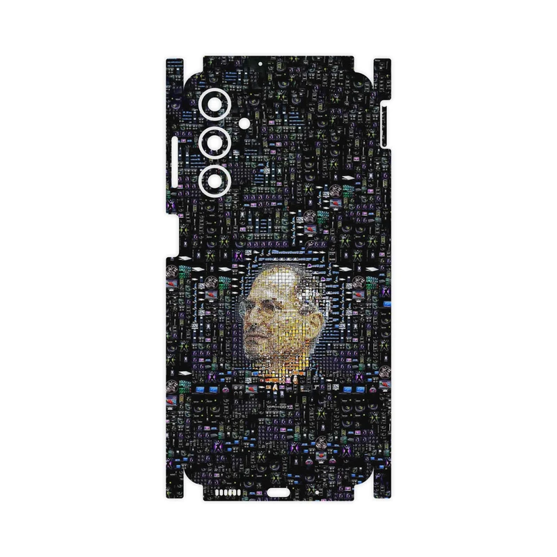 برچسب پوششی ماهوت مدل Collage of Steve Jobs 2-FullSkin مناسب برای گوشی موبایل سامسونگ Galaxy F54