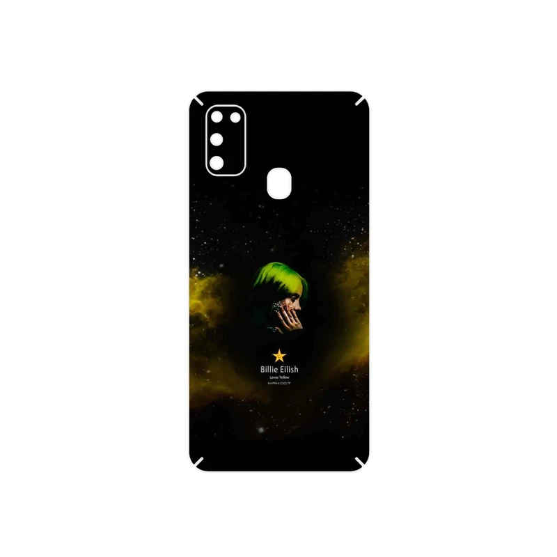برچسب پوششی ماهوت مدل Billie Eilish مناسب برای گوشی موبایل سامسونگ Galaxy M21