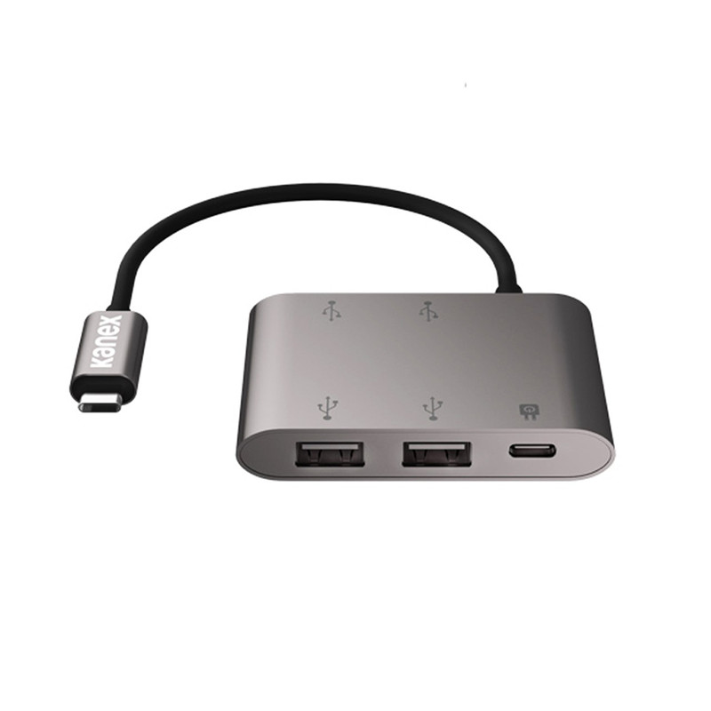 تصویر هاب USB-C چهار پورت کنکس مدل K181-1042-SG4I