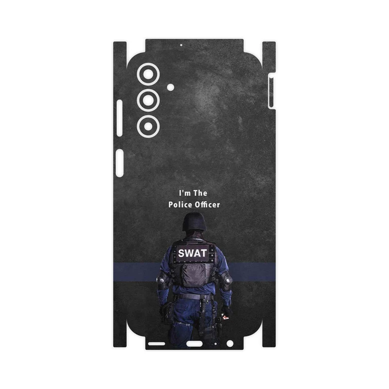 برچسب پوششی ماهوت مدل Police Officer-FullSkin مناسب برای گوشی موبایل سامسونگ Galaxy A15