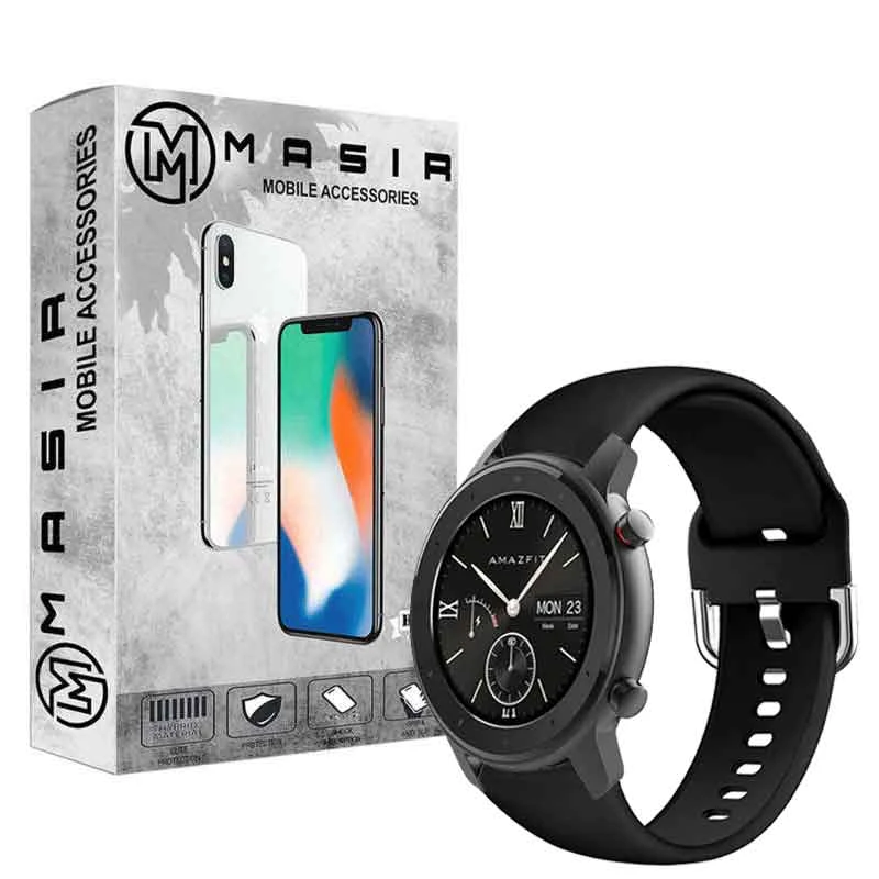 بند مسیر مدل Silic-SGK مناسب برای ساعت هوشمند شیائومی GTR / GTR Lite 47mm