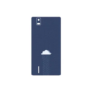 MAHOOT Minimal Data Cloud Cover Sticker for Huawei Ascend P2