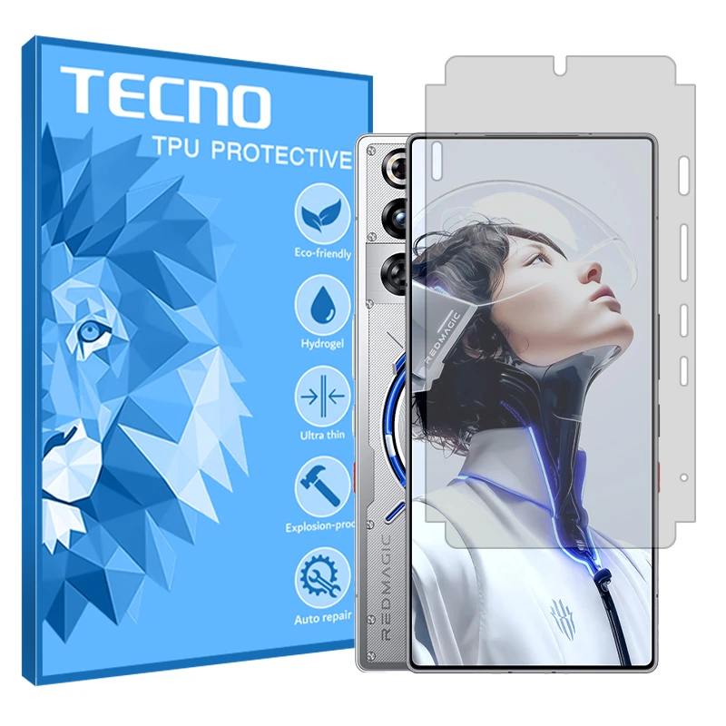 محافظ صفحه نمایش مات تکنو مدل هیدروژلی مناسب برای گوشی موبایل زد تی ای nubia RedMagic 11 Pro Plus