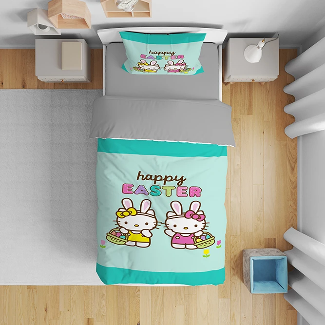 سرویس روتختی مدل خرگوشی 5131 تک نفره 5 تکه