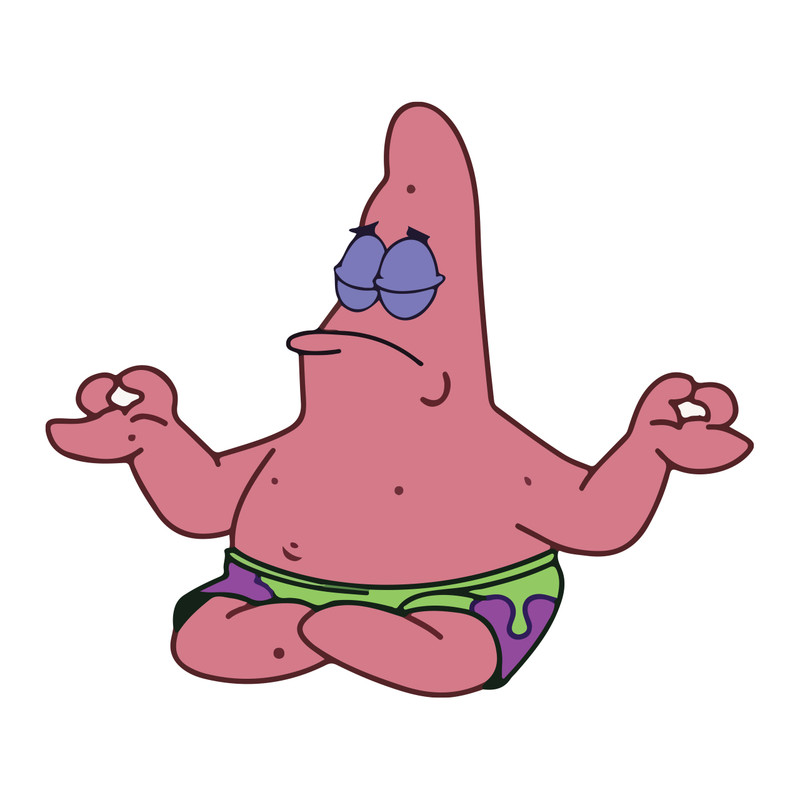 استیکر لپ تاپ طرح پاتریک کد 589