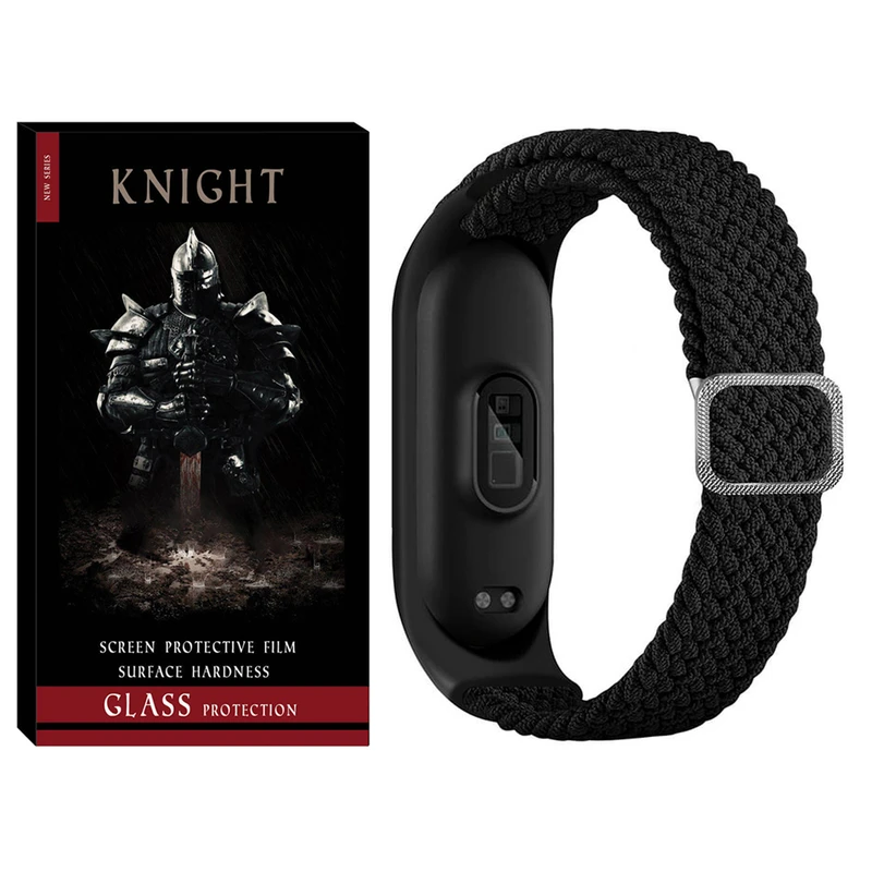 بند نایت مدل Braided KT مناسب برای ساعت هوشمند شیائومی Mi band 7/6