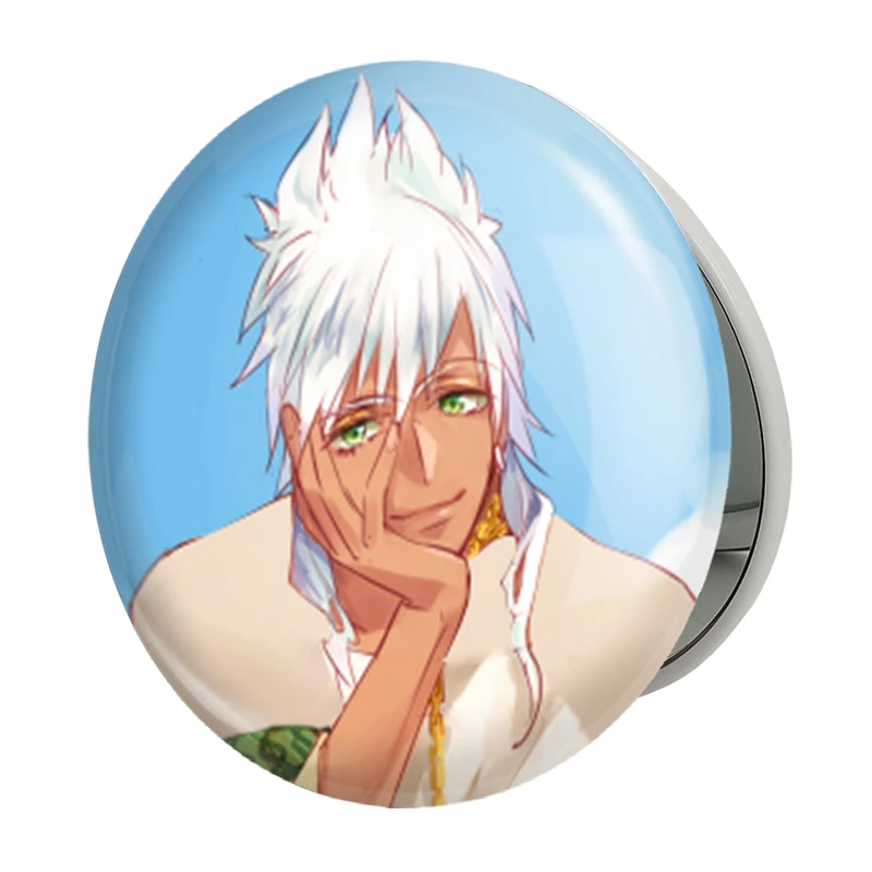 آینه جیبی خندالو طرح شارکان انیمه ماگی هزارتوی سحر و جادو مدل تاشو کد 36055