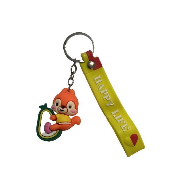 جاکلیدی دخترانه طرح سنجاب مدل سیلیکونی جاکلیدی دخترانه طرح سنجاب مدل سیلیکونی