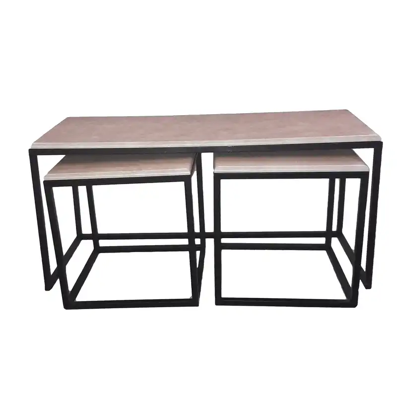 میز پذیرایی مدل E100 مجموعه سه عددی