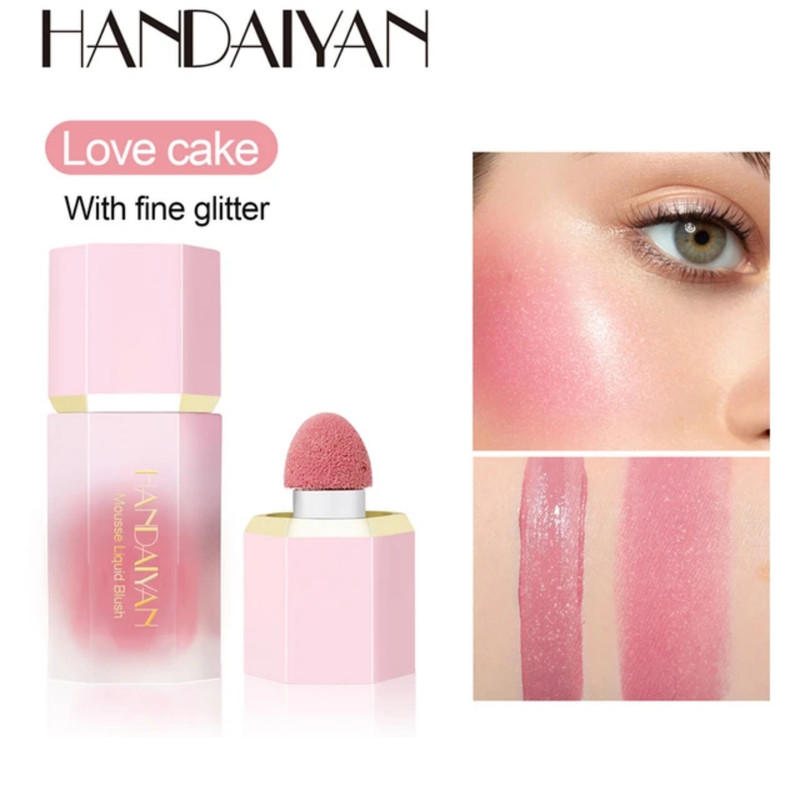 رژگونه هندیان مدل Liquid Blush Mousse کد B بسته 4 عددی