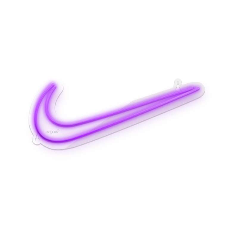 چراغ دیواری نئون دیزاین طرح Nike_PR
