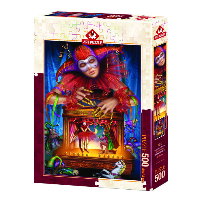 پازل 500 تکه آرت پازل طرح Puppeteer in Masque كد 5077