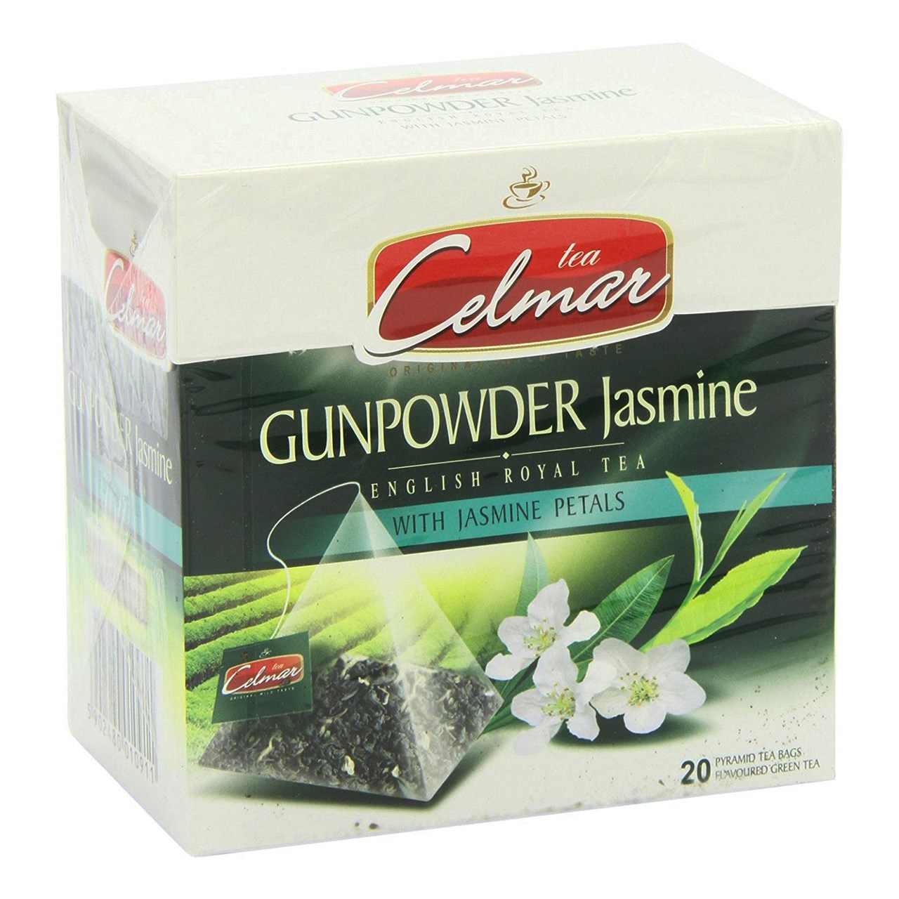 بسته چای یاسمن سلمار مدل Gunpowder Jasmine