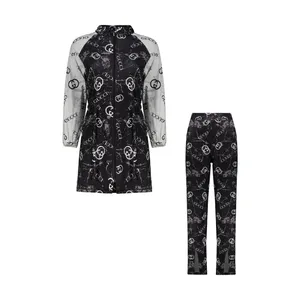 ست گرمکن و شلوار ورزشی زنانه کد Mhr-11