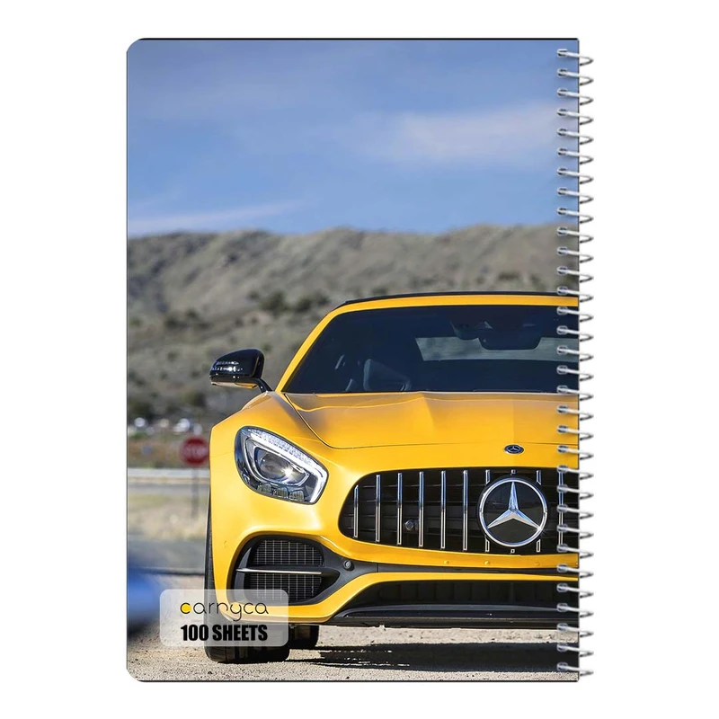 دفتر مشق 100 برگ سیمی کارنیکا طرح مرسدس‑بنز ا ام جی Mercedes‑Benz AMG کد 21702