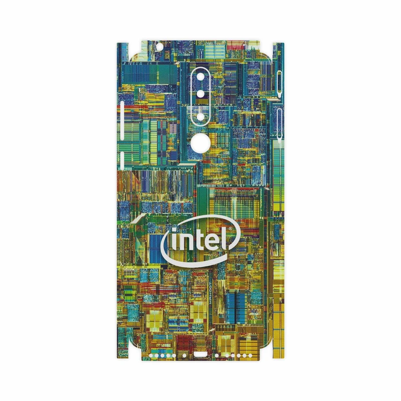 برچسب پوششی ماهوت مدل Intel Brand-FullSkin مناسب برای گوشی موبایل نوکیا 3.1 Plus