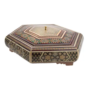 شکلات خوری خاتم کاری رستا طرح 19-11-101