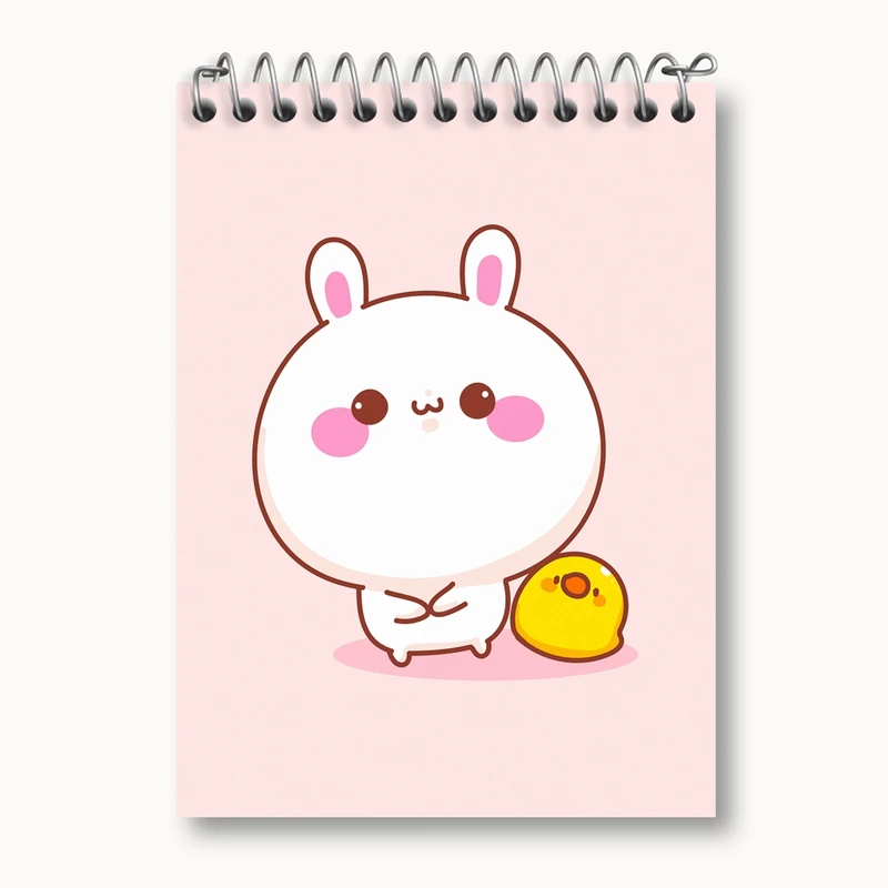 دفتر یادداشت 50 برگ خندالو مدل خرگوش بامزه کد 29204