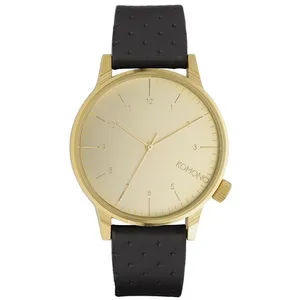 ساعت مچی عقربه ای کومونو مدل Winston Black Zirconium