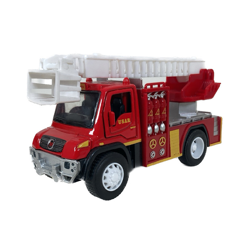 ماشین بازی مدل کامیونت آتشنشانی فلزی کد 61