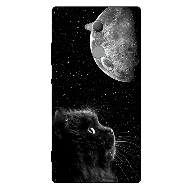 کاور مگافون طرح گربه مدل 1882 مناسب برای گوشی موبایل سونی Xperia XA2